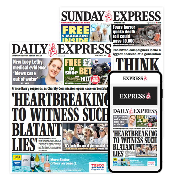Daily Express, Sunday Express plus FREE digital edition